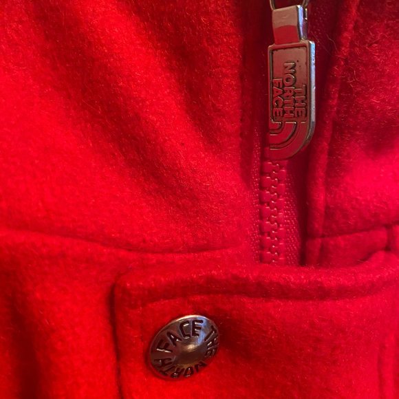 *VINTAGE* Wool North Face Bomber Jacket - Picture 2 of 9